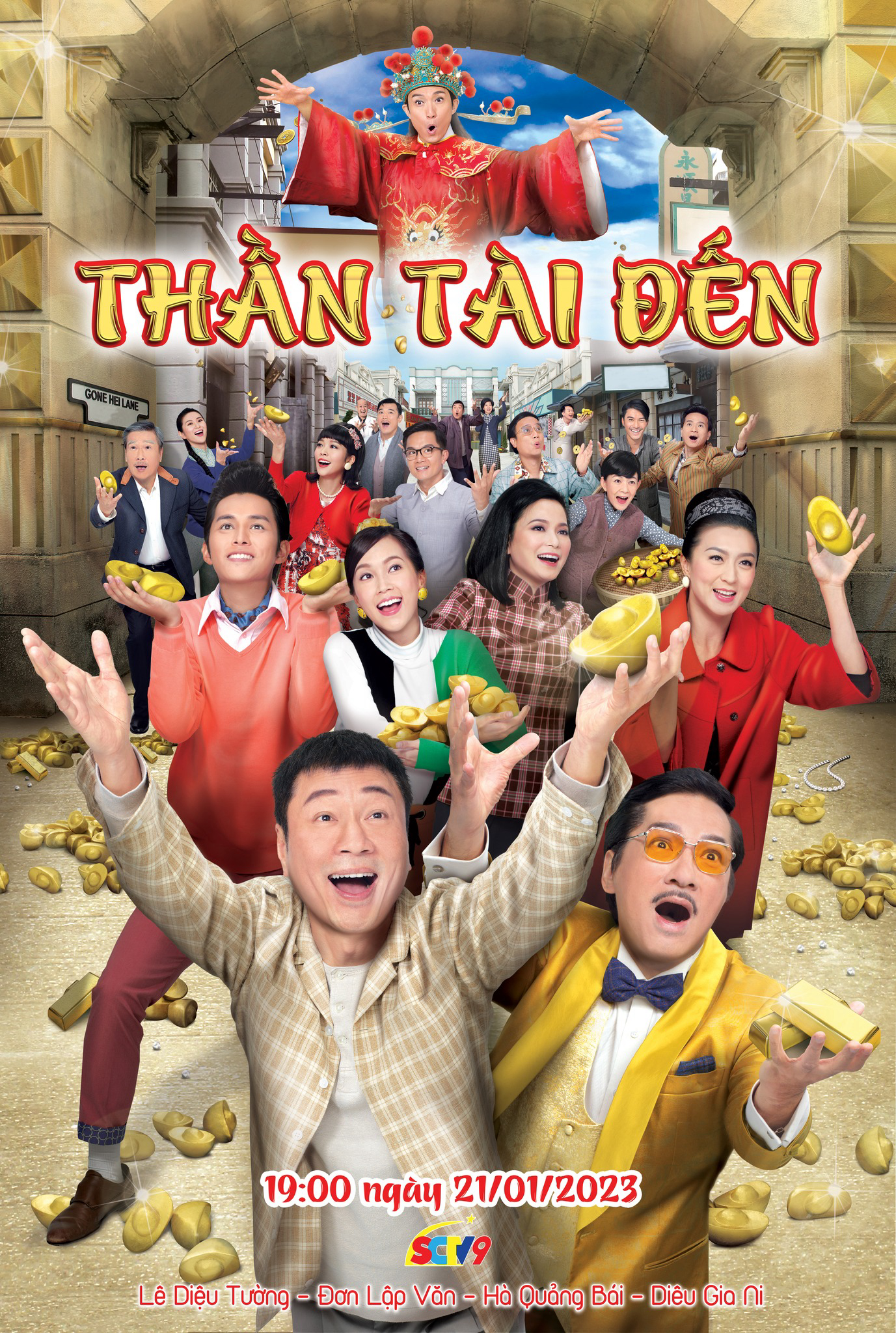 Poster Phim Thần Tài Đến (May Fortune Smile On You)