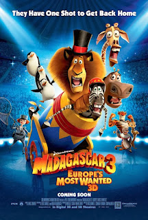 Poster Phim Thần Tượng Châu Âu (Madagascar 3 Europe's Most Wanted)