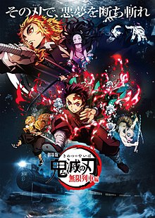Poster Phim Thanh Gươm Diệt Quỷ: Chuyến Tàu Vô Tận (Demon Slayder The Movie: Mugen Train / Kimetsu no Yaiba)