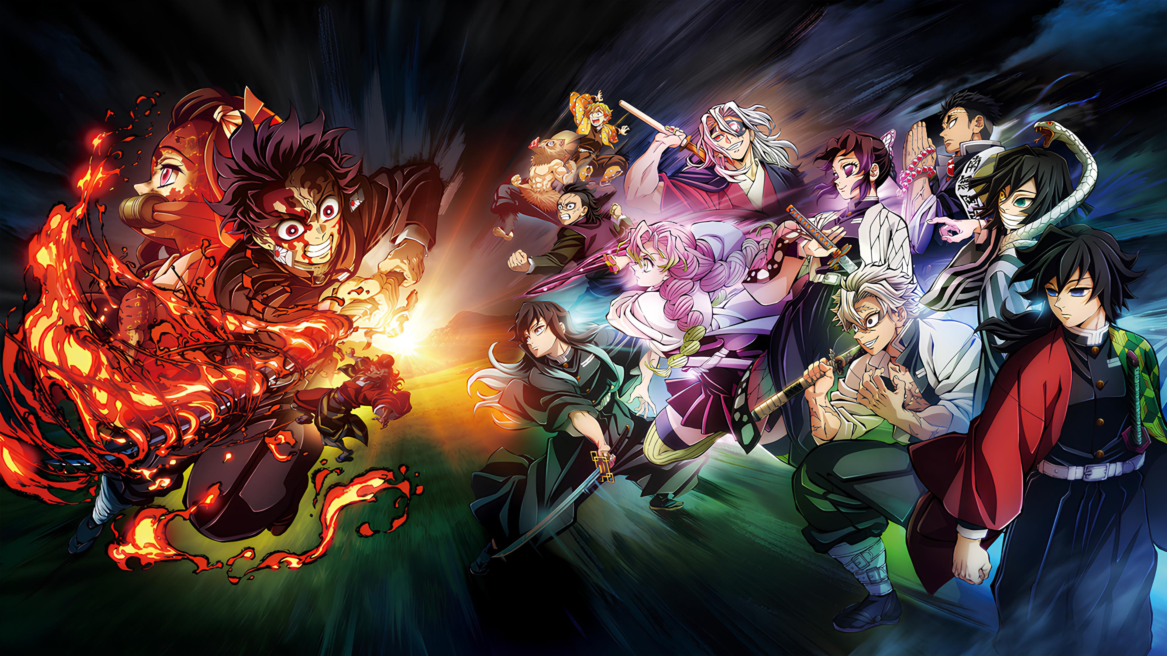 Poster Phim Thanh Gươm Diệt Quỷ: Đại Trụ Đặc Huấn (Demon Slayer: Kimetsu no Yaiba Hashira Training Arc)