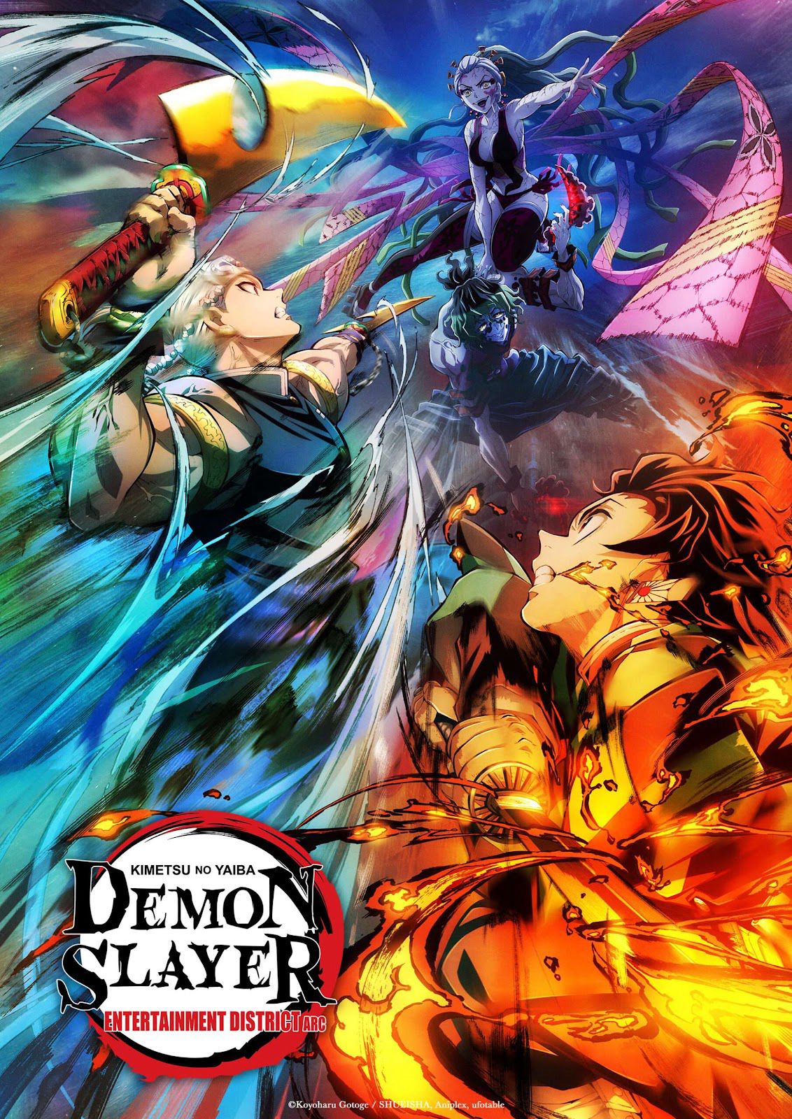 Poster Phim Thanh gươm diệt quỷ (Phần 3) - Phần Khu phố ăn chơi (Demon Slayer: Kimetsu no Yaiba (Season 3))