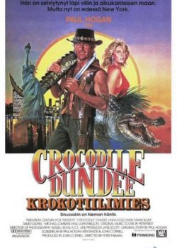 Poster Phim Thánh Vật Cá Sấu (Crocodile Dundee)