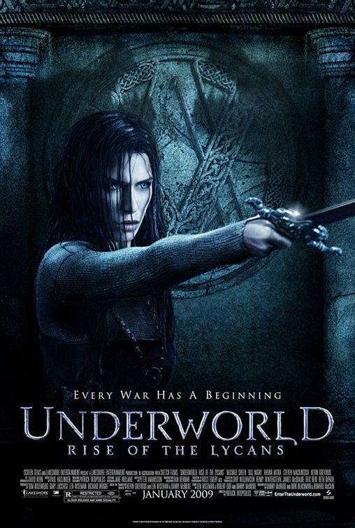 Poster Phim Thế Giới Ngầm 3: Người Sói Nổi Dậy (Underworld: Rise of the Lycans)