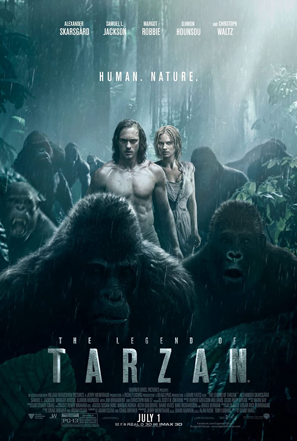 Poster Phim The Legend of Tarzan (The Legend of Tarzan)