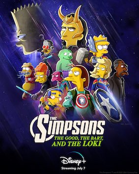 Poster Phim The Simpsons the Good, Bart và Loki (The Simpsons the Good, the Bart, and the Loki)