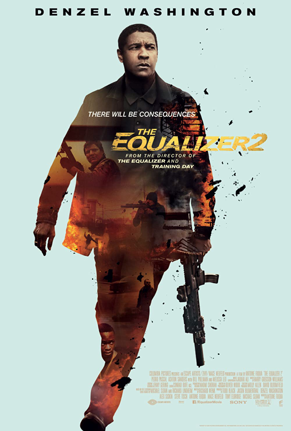 Poster Phim Thiện Ác Đối Đầu 2 (The Equalizer 2)