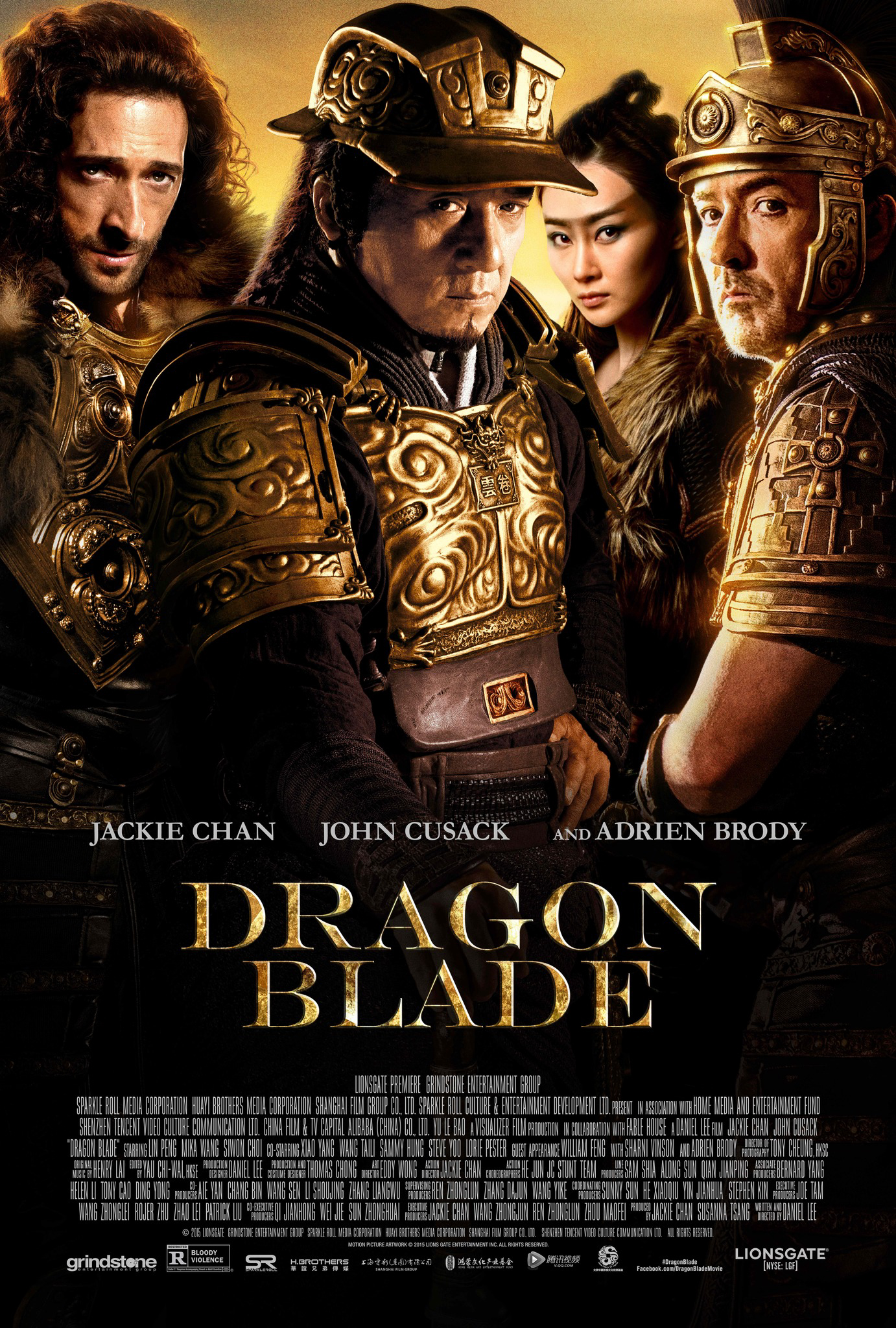 Poster Phim Thiên Tướng Hùng Sư - Kiếm Rồng (Dragon Blade)