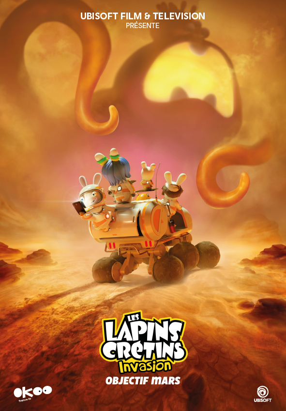 Poster Phim Thỏ điên xâm lăng: Nhiệm vụ sao Hỏa (Rabbids Invasion Special: Mission to Mars)