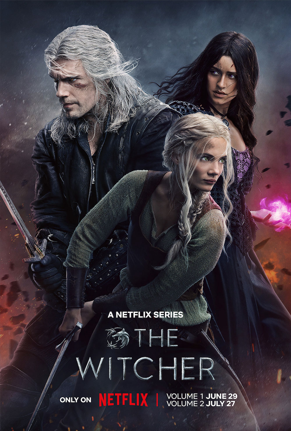 Poster Phim Thợ săn quái vật (Phần 3) (The Witcher (Season 3))