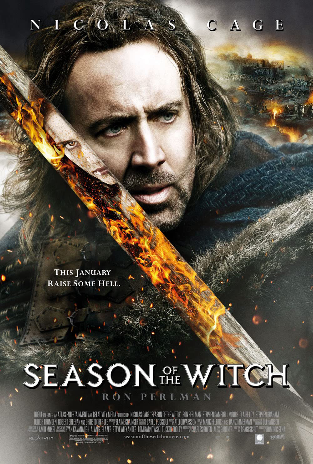 Poster Phim Thời Đại Phù Thủy (Season of the Witch)