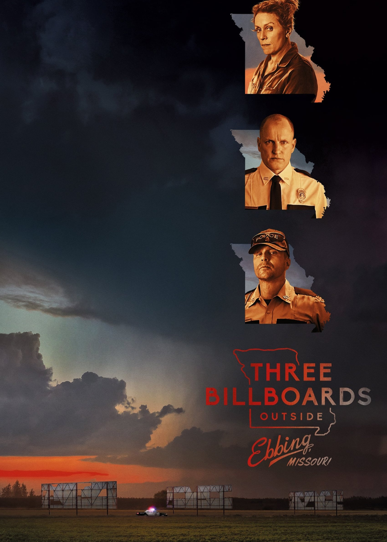 Poster Phim Three Billboards: Truy Tìm Công Lý (Three Billboards Outside Ebbing, Missouri)