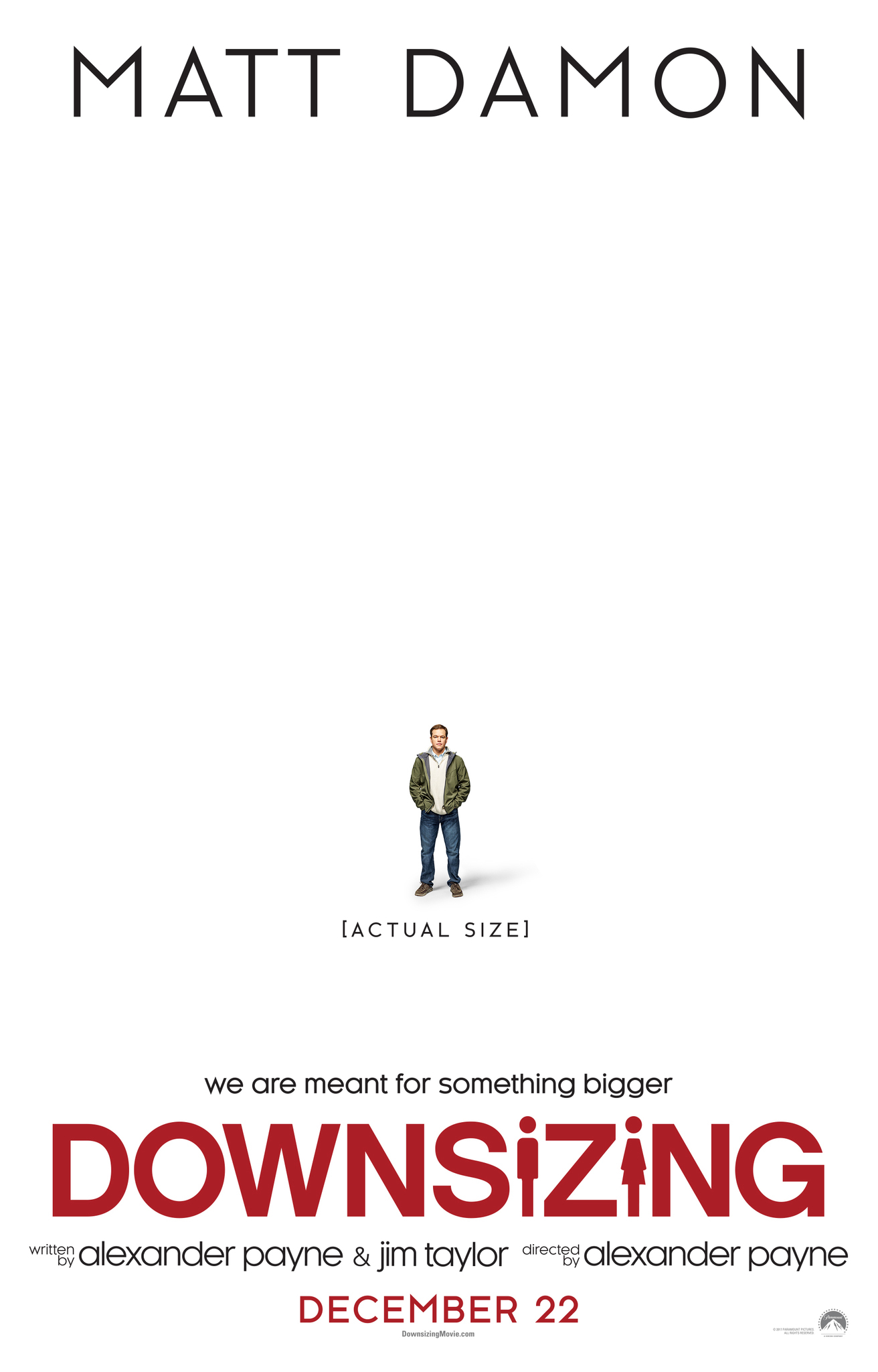 Poster Phim Thu nhỏ (Downsizing)