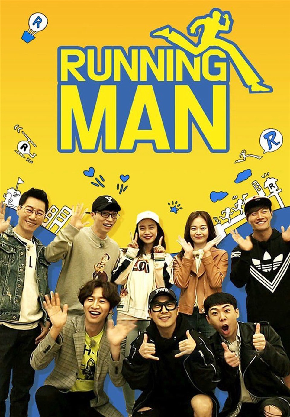 Poster Phim Thử Thách Thần Tượng (RUNNING MAN)