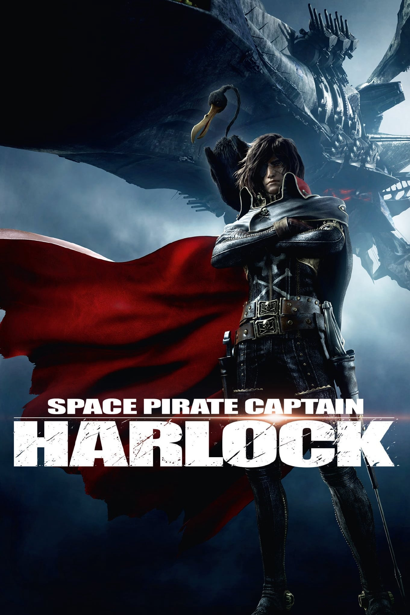 Poster Phim Thuyền trưởng Harlock (Space Pirate Captain Harlock)