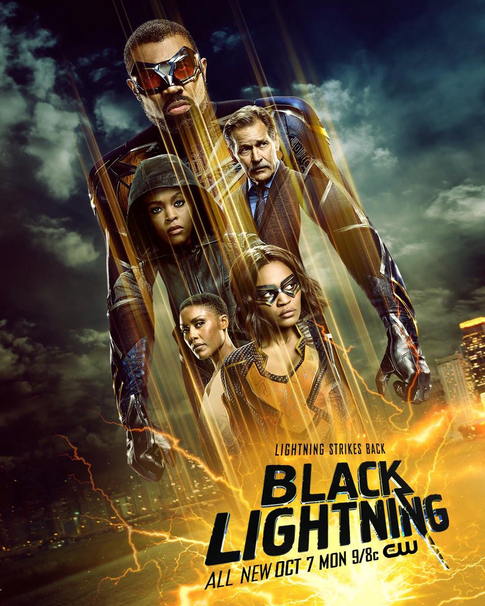 Poster Phim Tia Chớp Đen (Phần 3) (Black Lightning (Season 3))