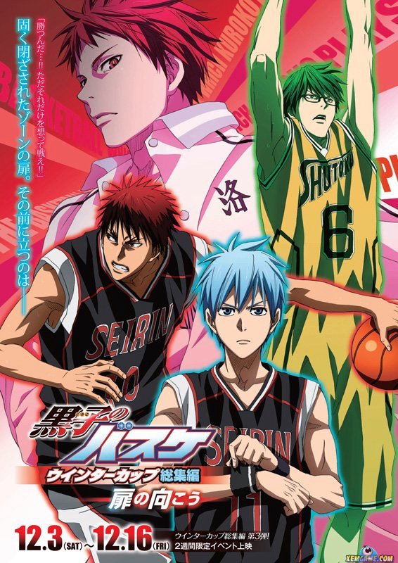 Poster Phim Tiêu điểm Giải Mùa đông - Ánh dương và Bóng rổ (Kuroko no Basket Movie 1: Winter Cup - Kage to Hikari)