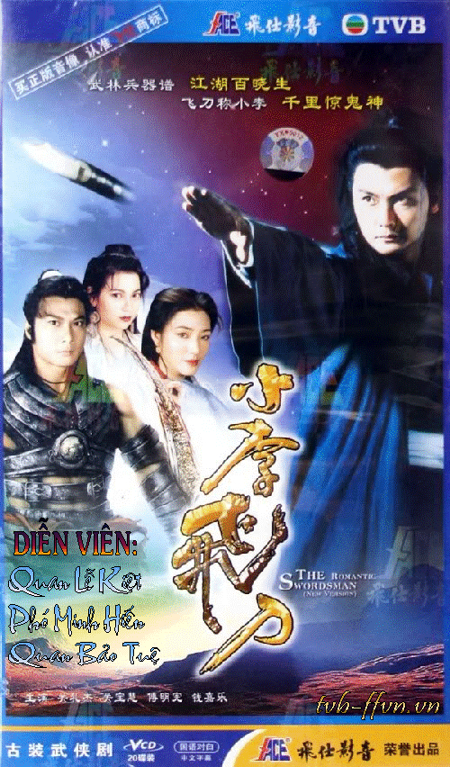 Poster Phim Tiểu Lý Phi Đao (The Romantic Swordsman)