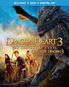 Poster Phim Tim Rồng 3 Lời Nguyền (Dragonheart 3 The Sorcerer Curse)