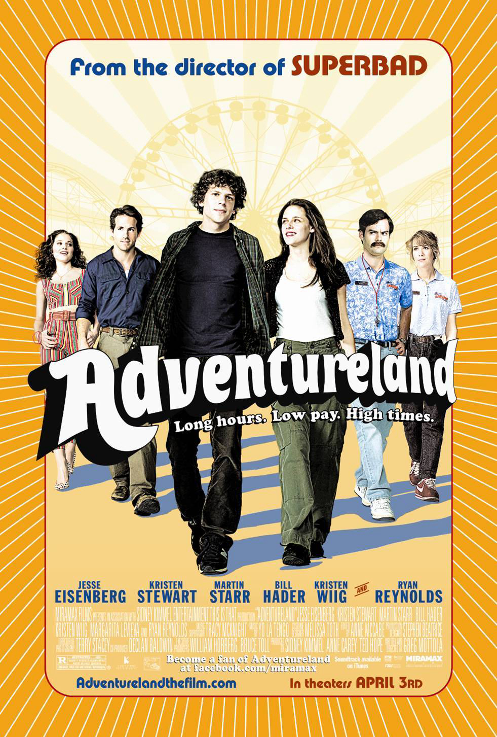 Poster Phim Tình Tuổi Teen (Adventureland)