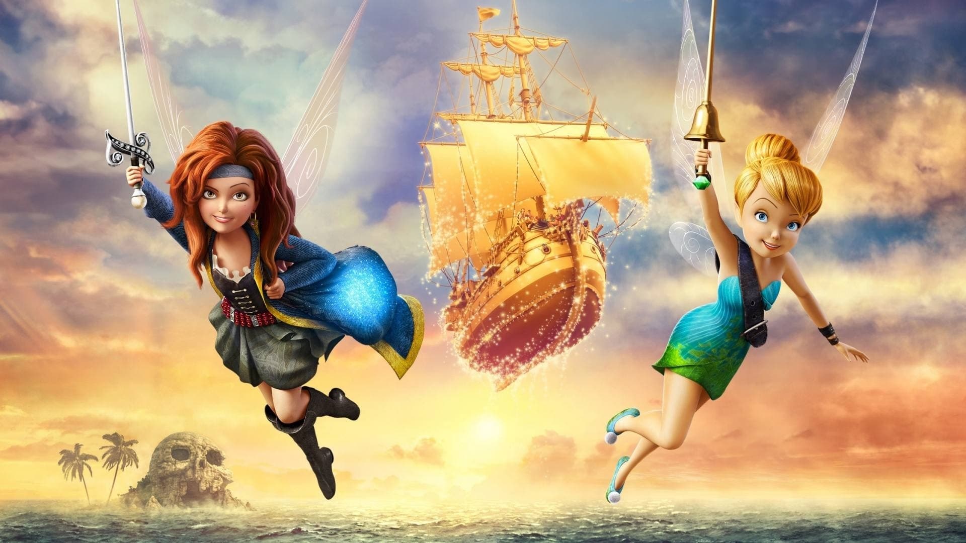 Poster Phim Tinker Bell và Tiên Hải Tặc (Tinker Bell and the Pirate Fairy)