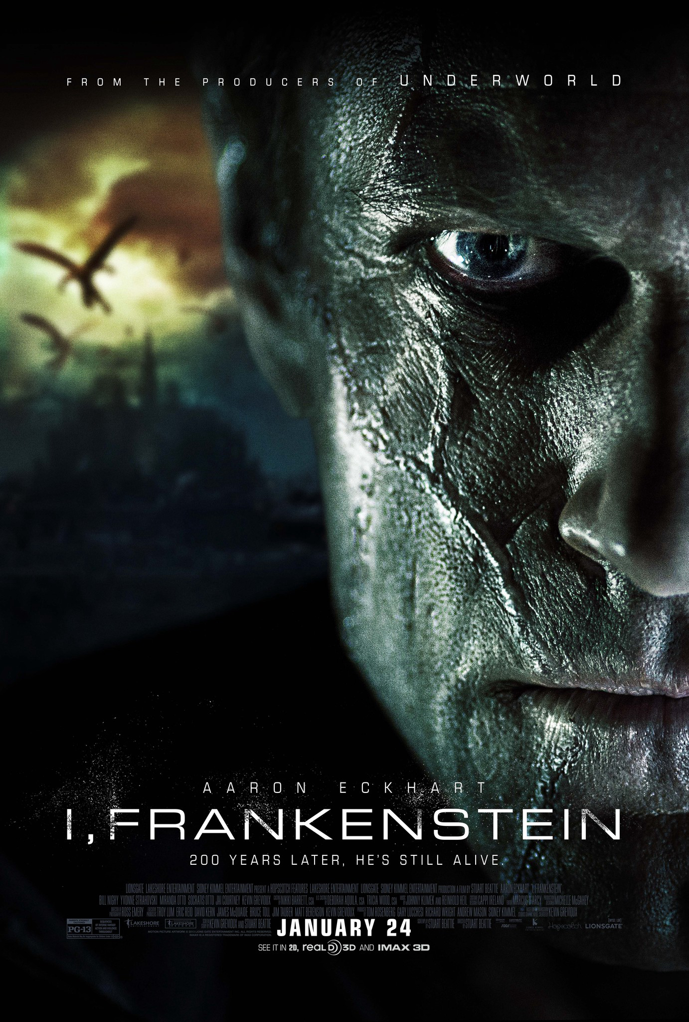 Poster Phim Tôi, Frankenstein (I, Frankenstein)