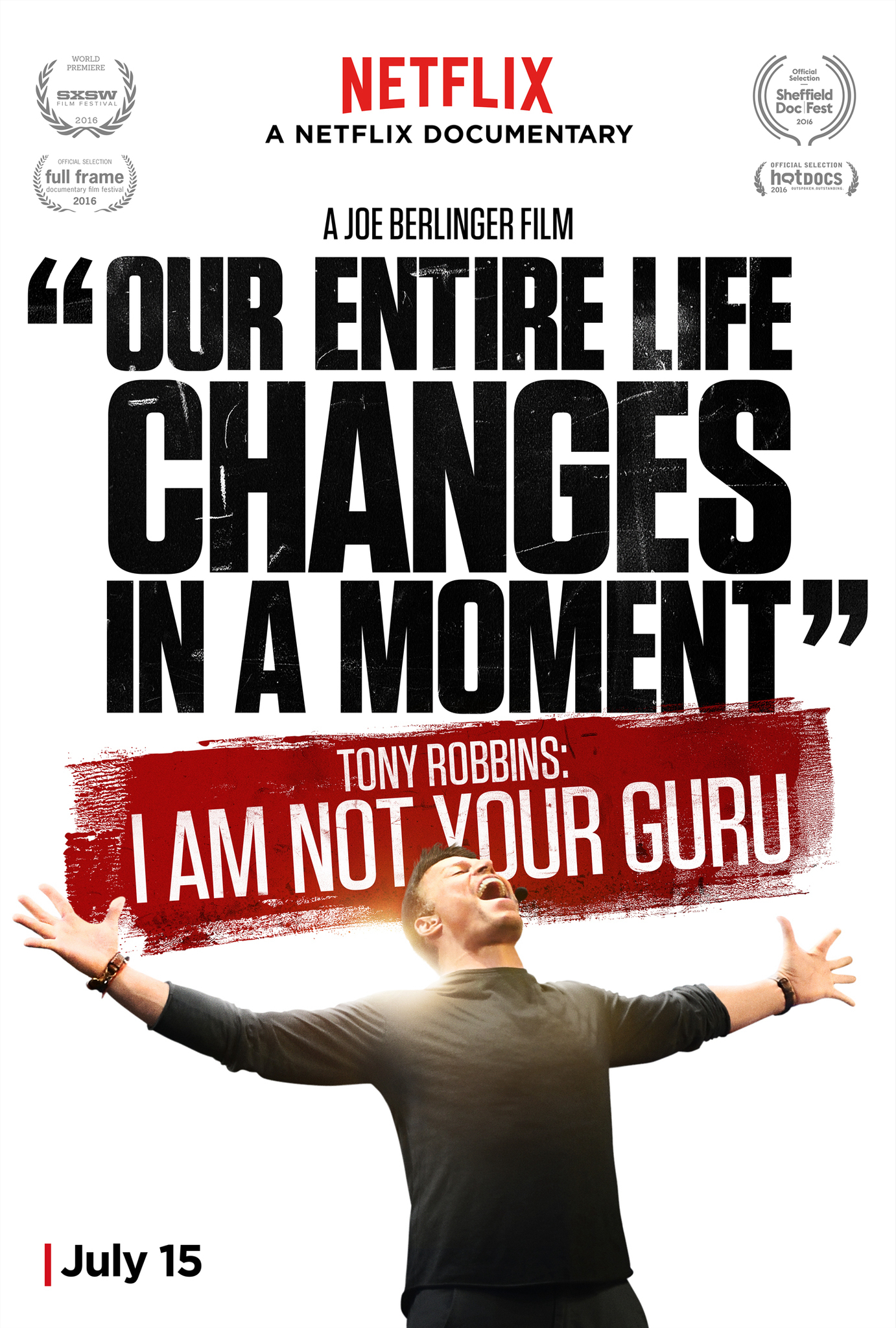 Poster Phim Tôi không phải người bạn tôn thờ (Tony Robbins: I Am Not Your Guru)