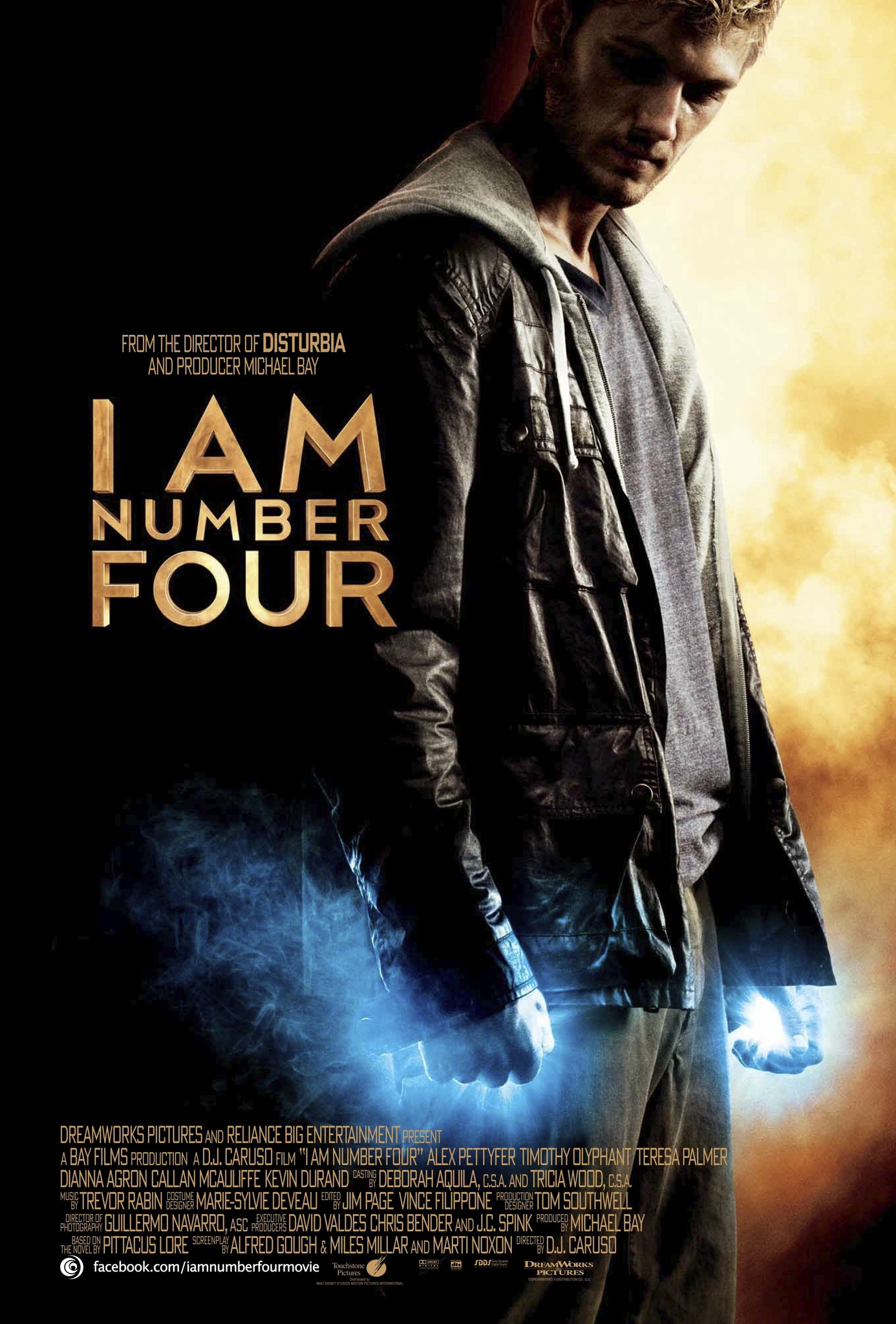 Poster Phim Tôi Là Số 4 (I Am Number Four)