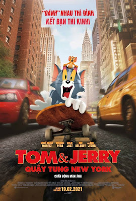 Poster Phim Tom Và Jerry: Quậy tung New York (Tom Và Jerry: The Movie)