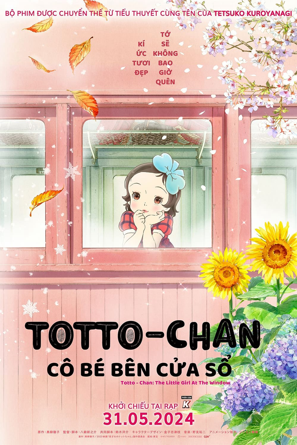 Poster Phim Totto-Chan: Cô Bé Bên Cửa Sổ (Totto-chan: The Little Girl at the Window)