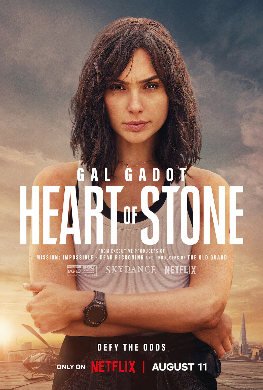 Poster Phim Trái Tim Bằng Đá (Heart of Stone)