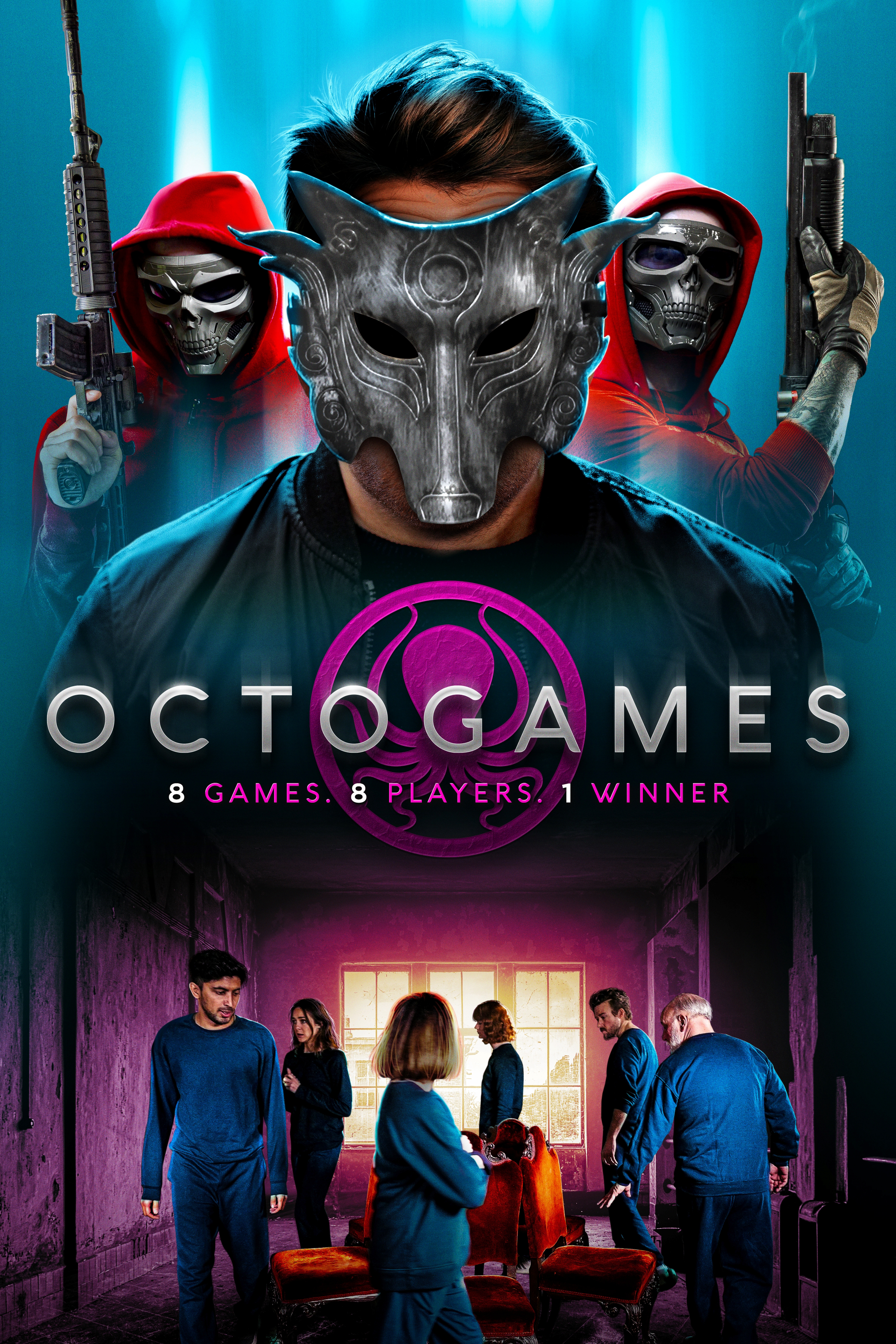 Poster Phim Trò Chơi Bạch Tuộc (The OctoGames)