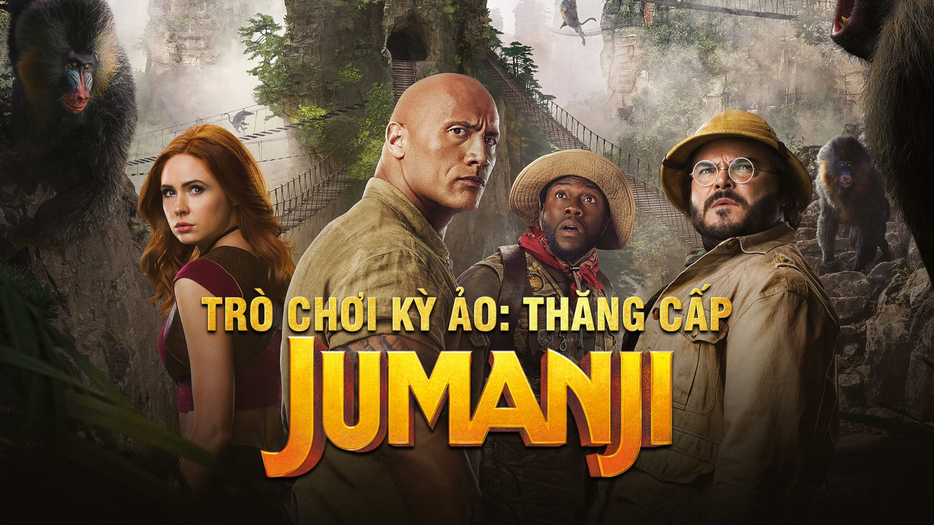 Xem Phim Trò Chơi Kỳ Ảo: Thăng Cấp (Jumanji: The Next Level)