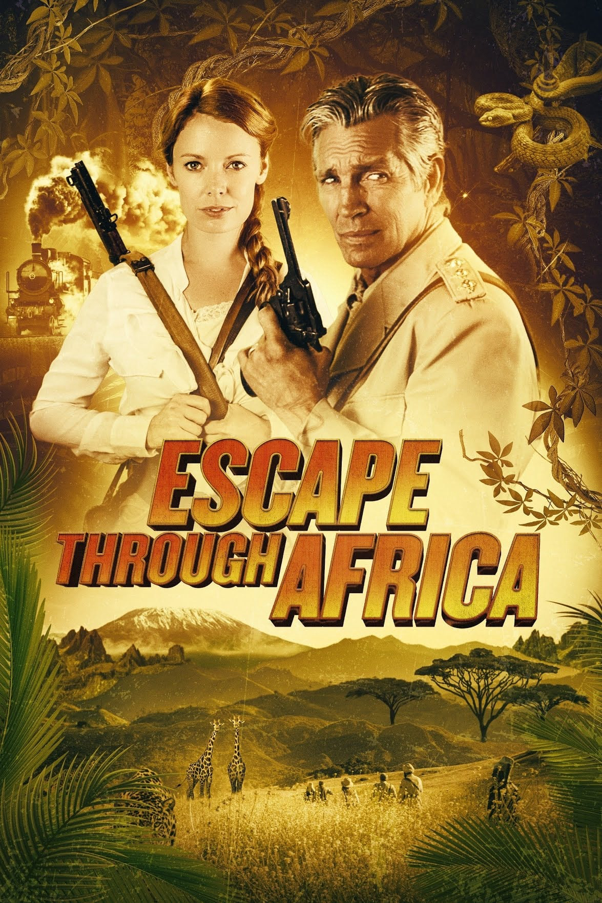 Poster Phim Trốn Thoát Qua Châu Phi (Escape Through Africa)