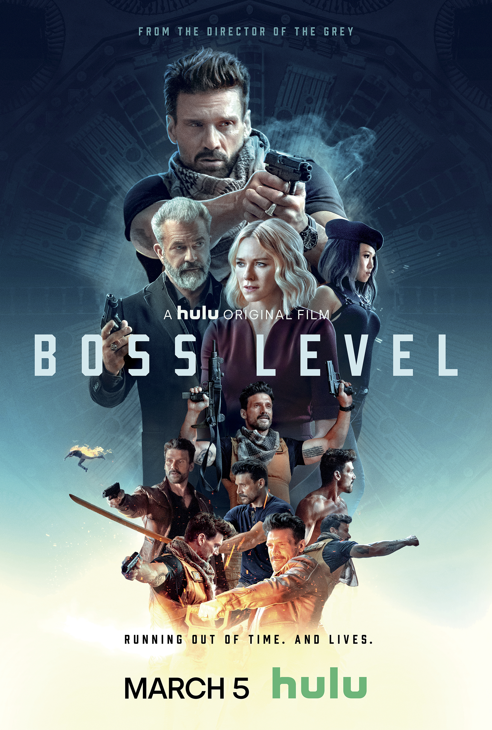 Poster Phim Trùm Cuối Siêu Đẳng (Boss Level)