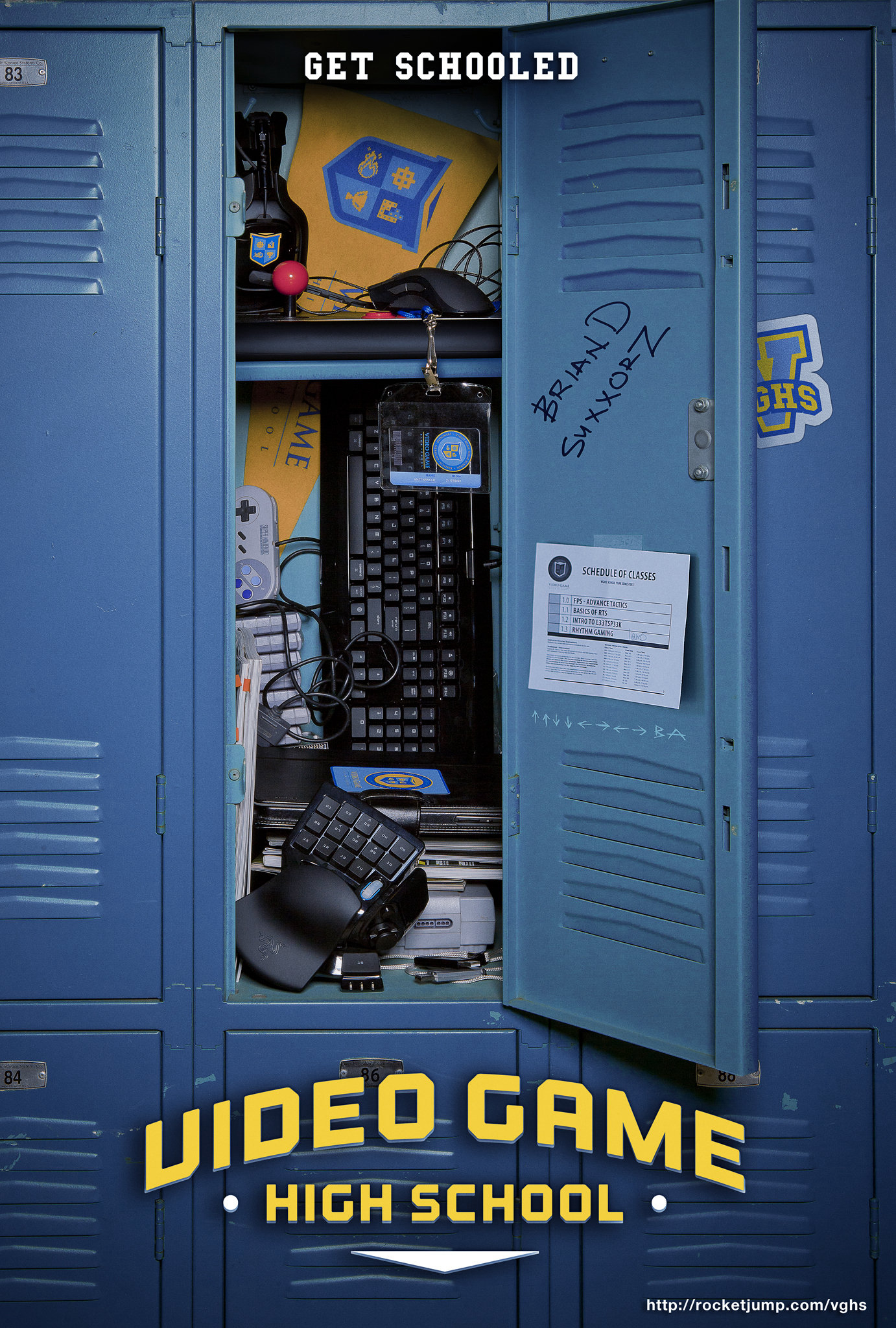 Poster Phim Trường THPT Điện Tử (Video Game High School)