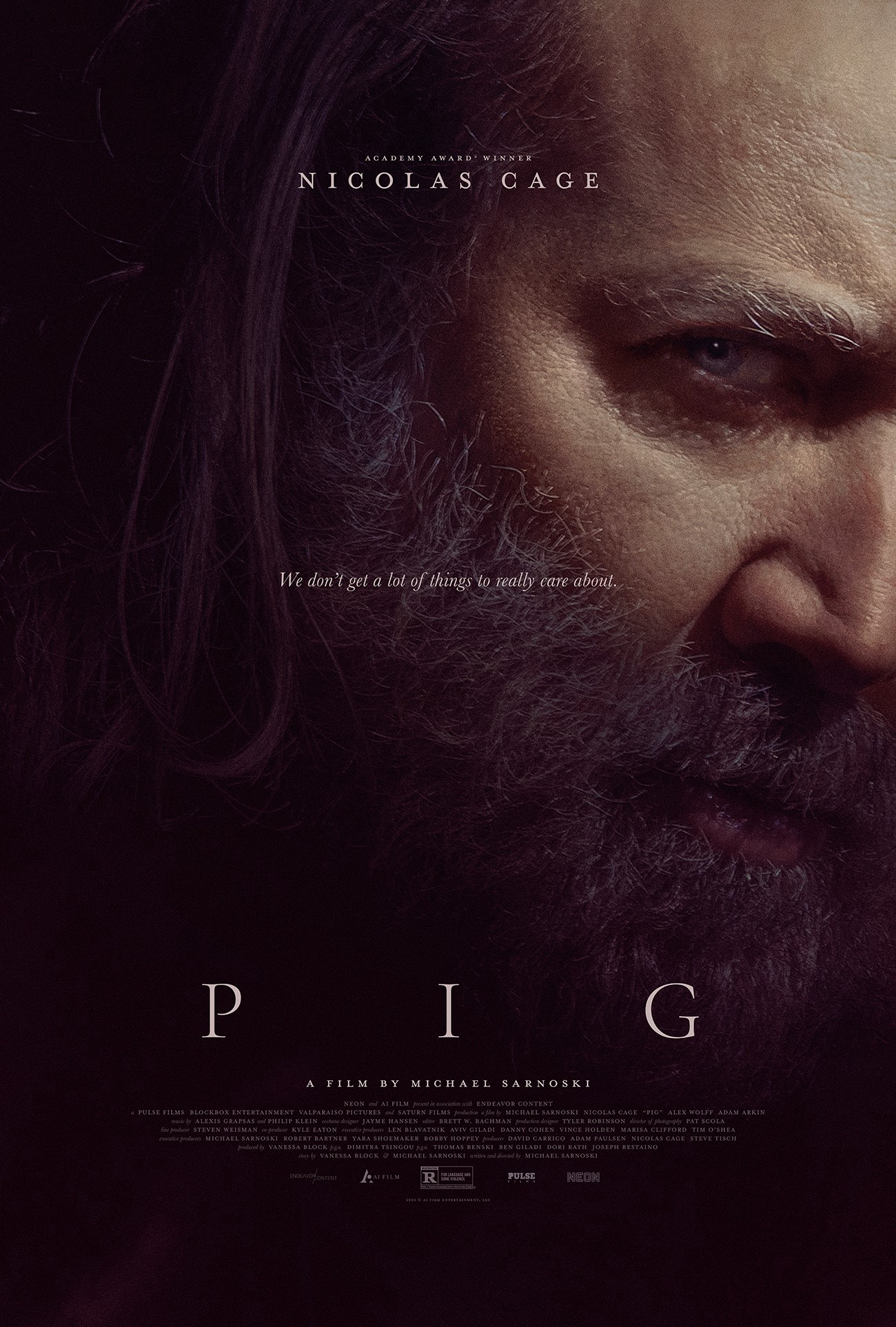 Poster Phim Truy Tìm Lợn Yêu (Pig)