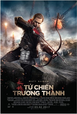Poster Phim Tử Chiến Trường Thành (The Great Wall)