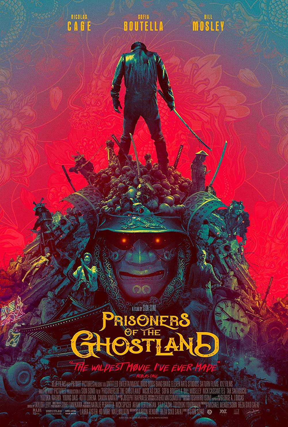 Poster Phim TÙ NHÂN CỦA VÙNG ĐẤT MA QUÁI (Prisoners of the Ghostland)