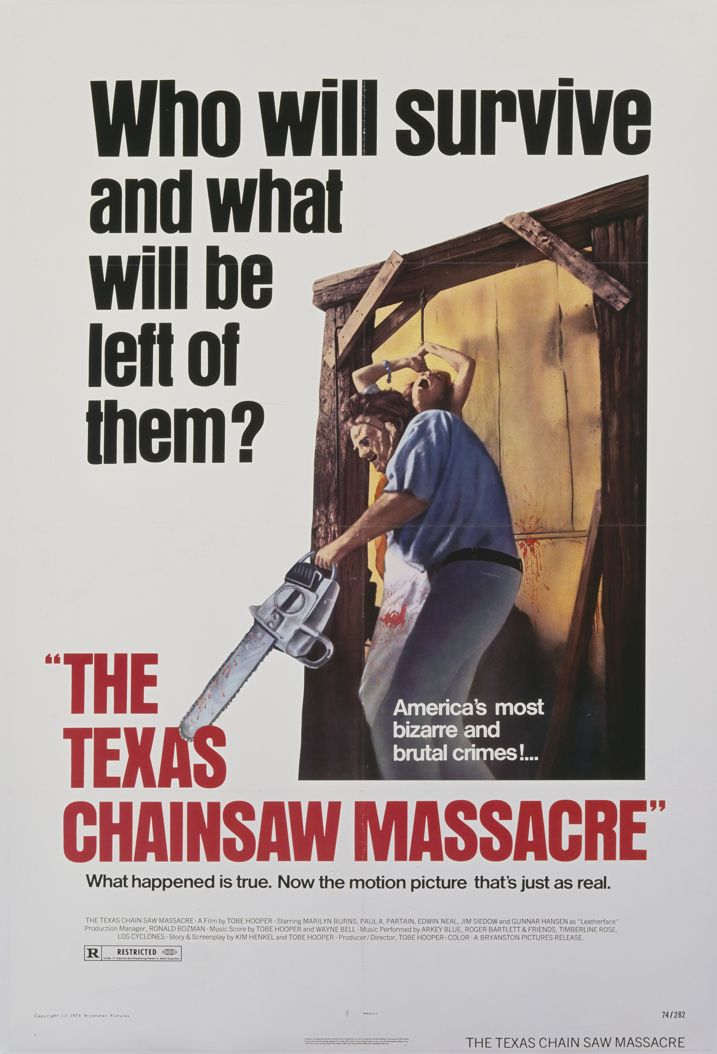 Poster Phim Tử Thần Vùng Texas 1 - The Texas Chain Saw Massacre ()