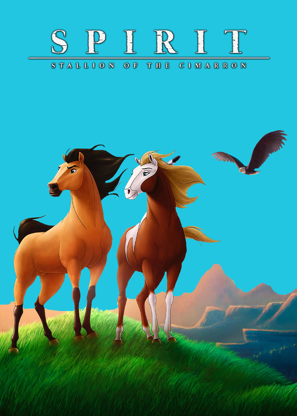 Poster Phim Tuấn Mã Dòng Cimarron (Spirit: Stallion of the Cimarron)