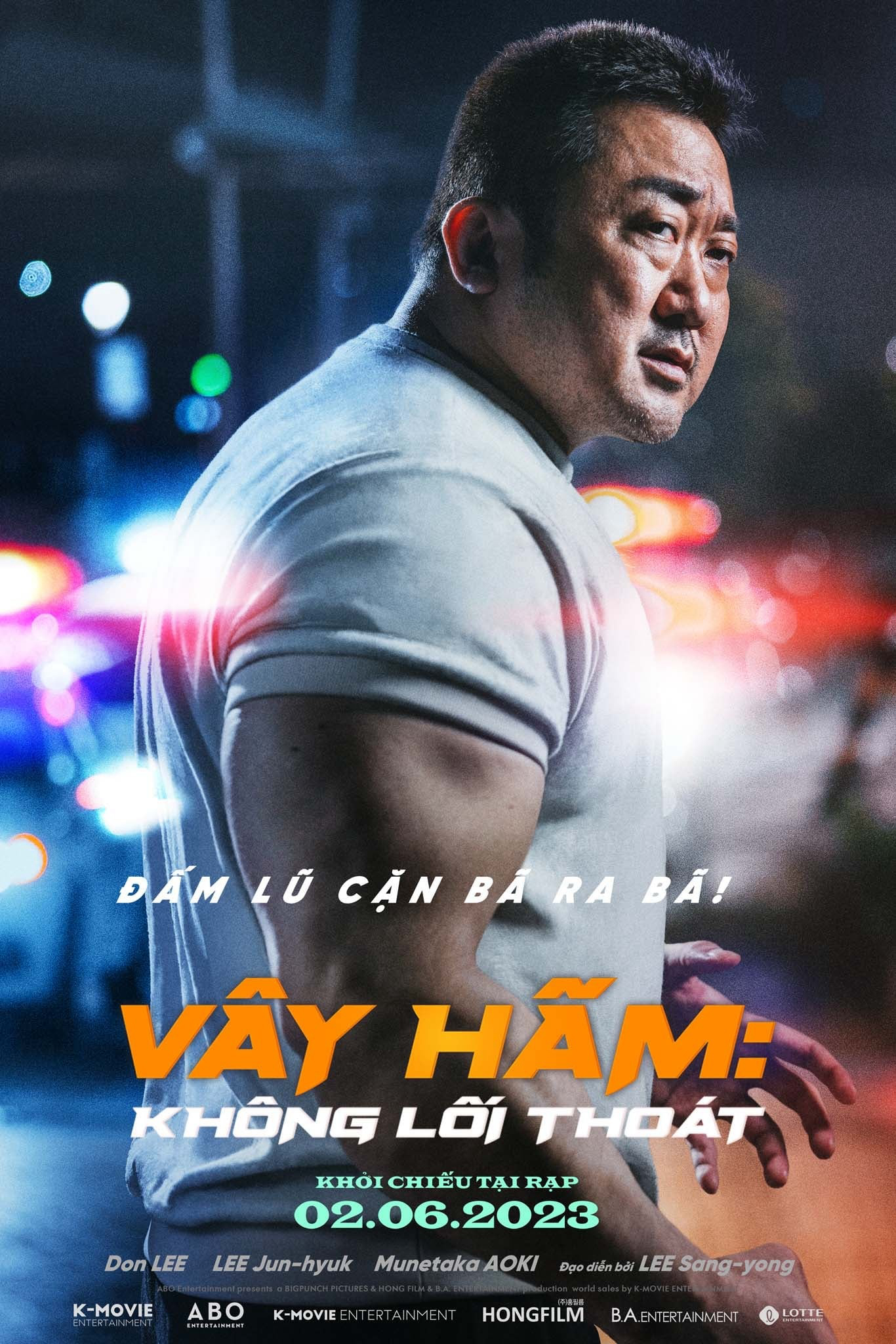 Poster Phim Vây Hãm: Không Lối Thoát (The Roundup: No Way Out)