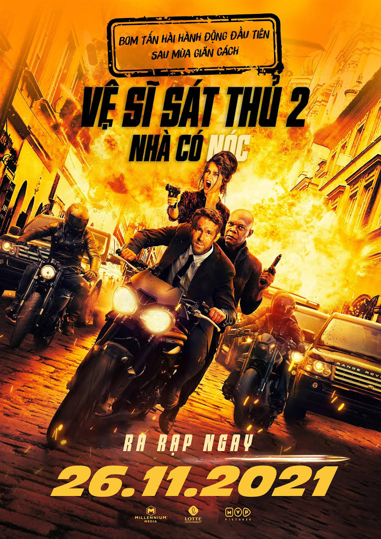 Xem Phim Vệ Sĩ Sát Thủ 2: Nhà Có Nóc (The Hitman's Wife's Bodyguard)