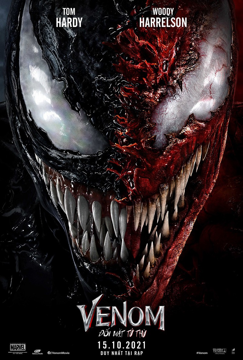 Poster Phim Venom 2: Đối Mặt Tử Thù (Venom 2: Let There Be Carnage)