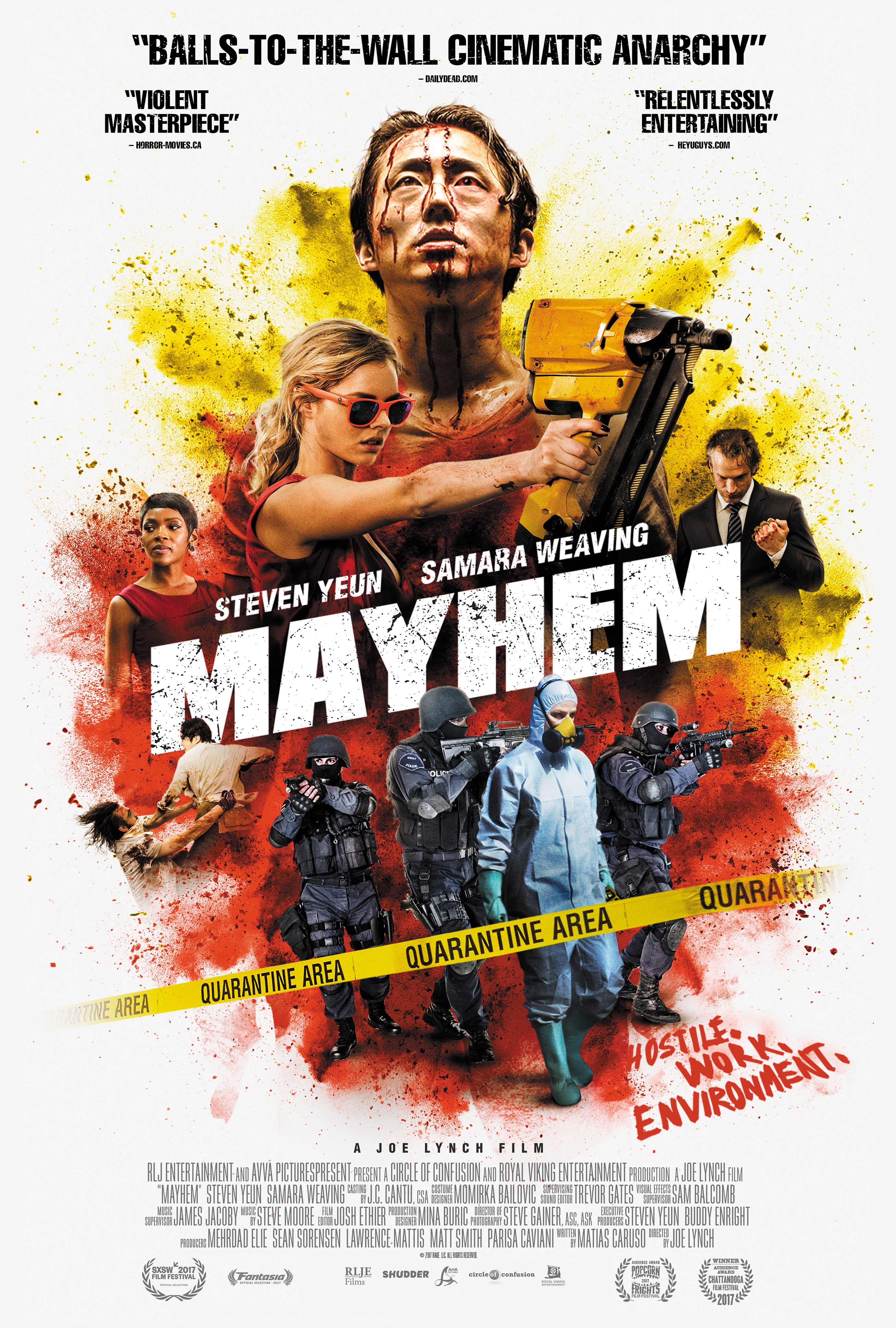 Poster Phim Vi Rút Cuồng Loạn (Mayhem)