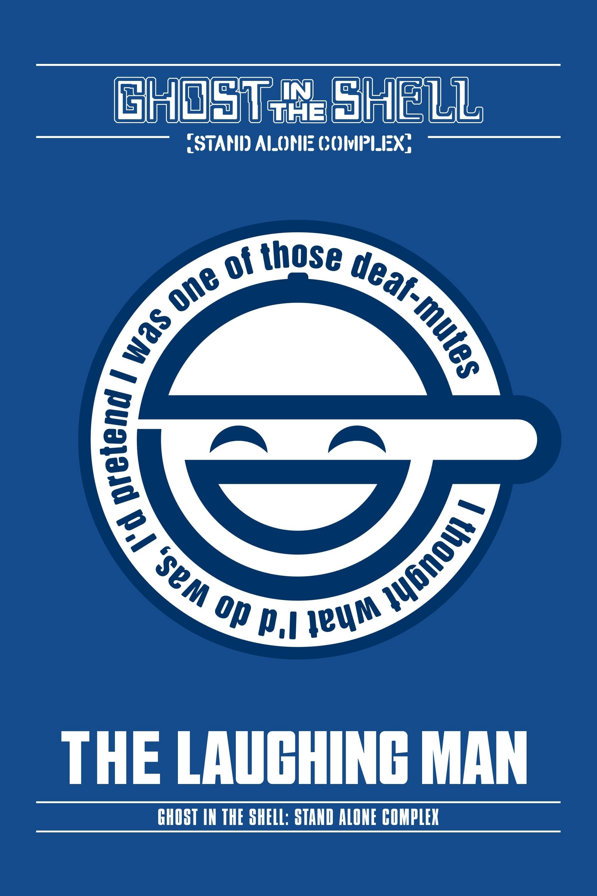 Poster Phim Vỏ Bọc Ma: Mặt Cười (Ghost in the Shell: Stand Alone Complex - The Laughing Man)