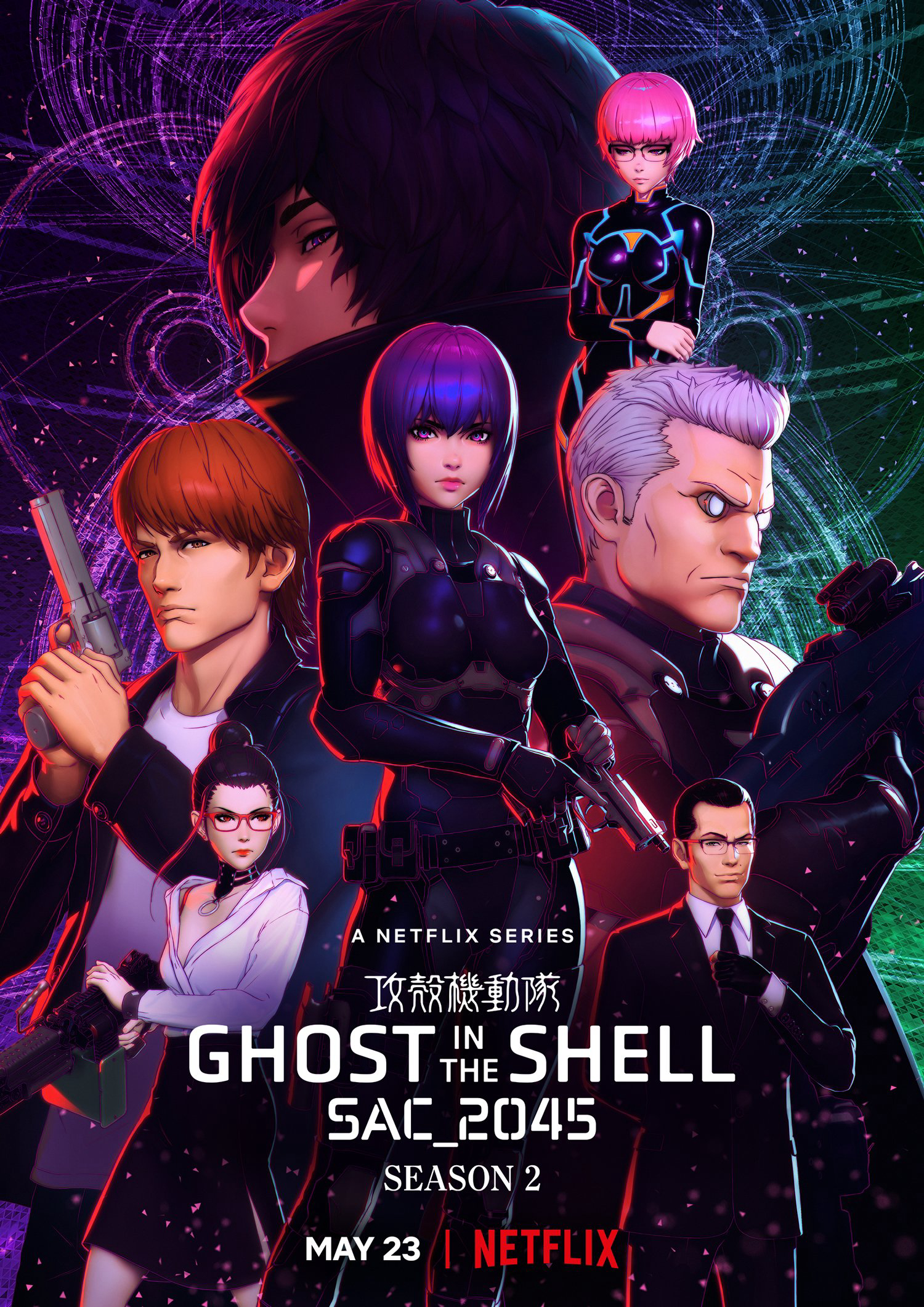 Xem Phim Vỏ bọc ma: SAC_2045 (Ghost in the Shell: SAC_2045)