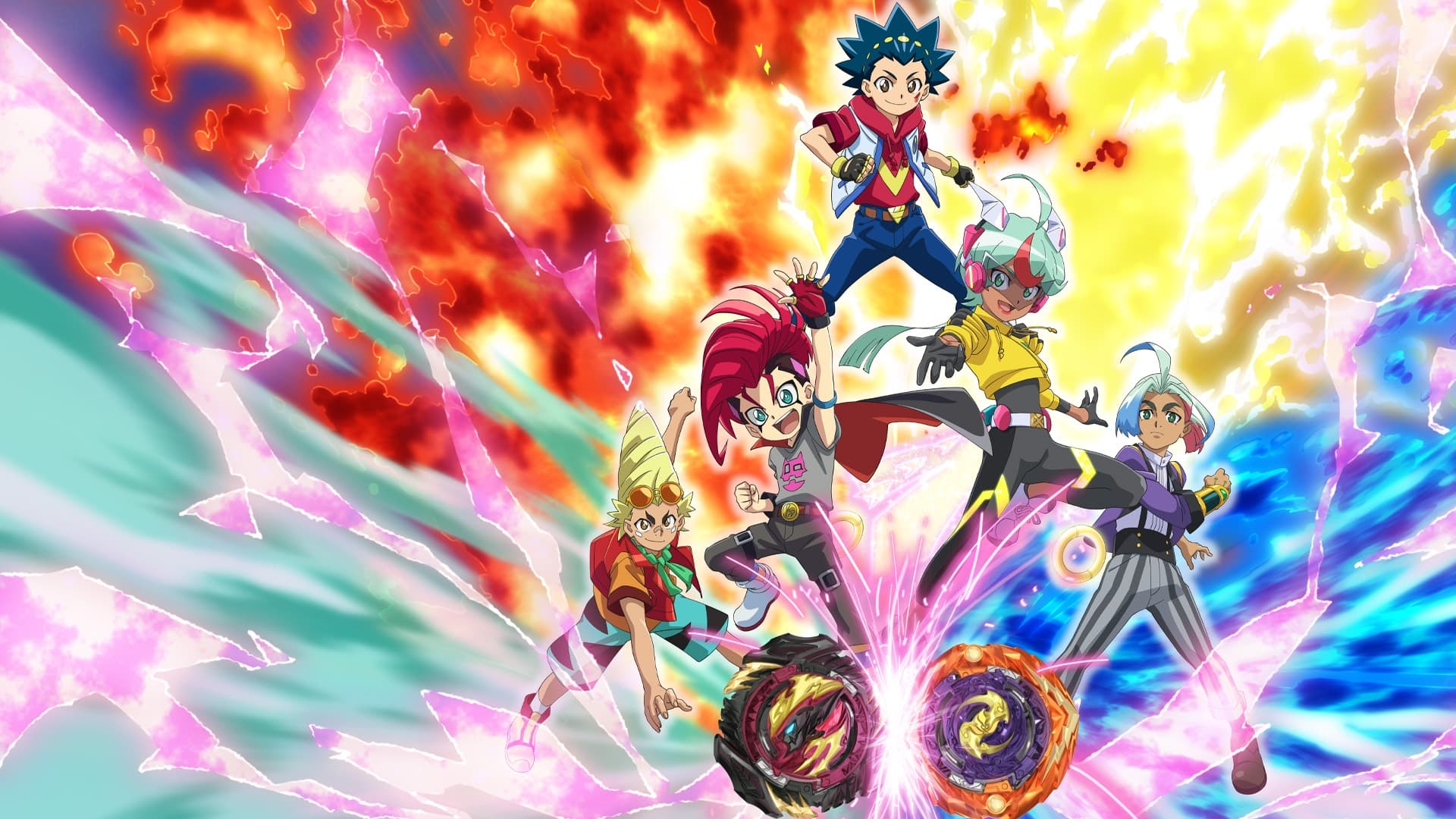 Xem Phim Vòng Xoáy Thần Tốc (Phần 1) (Beyblade Burst (Season 1))