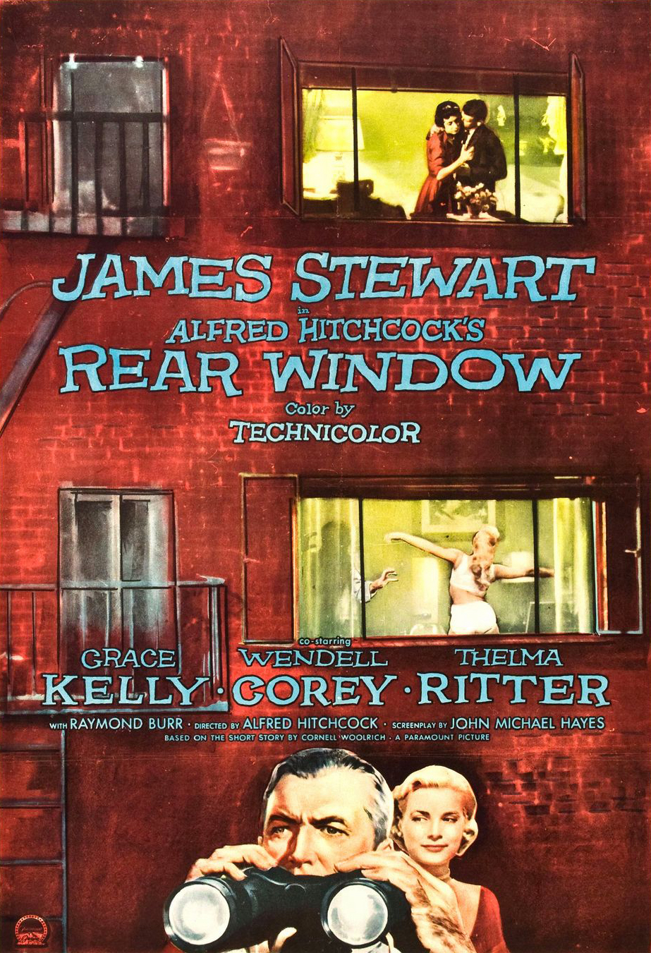 Poster Phim Vụ án mạng nhà bên (Rear Window)