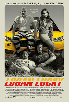 Poster Phim Vụ Trộm May Mắn (Logan Lucky)