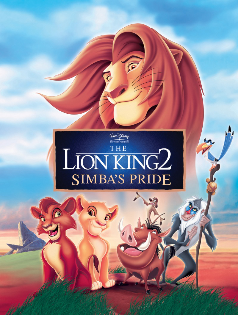 Poster Phim Vua Sư Tử 2: Niềm Kiêu Hãnh Của Simba (The Lion King 2: Simba's Pride)